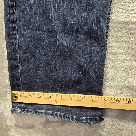 Silver Jeans Co Jeans Womens 18W Long Blue Suki Slim Boot Button Fly Stretch - Picture 10 of 10